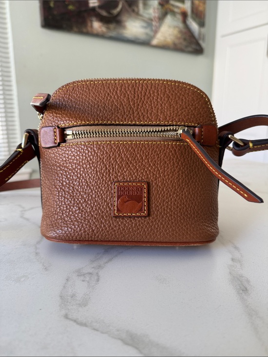 Dooney & Bourke Handbags - Dooney & Bourke Pebble Grain Mini Domed Crossbody